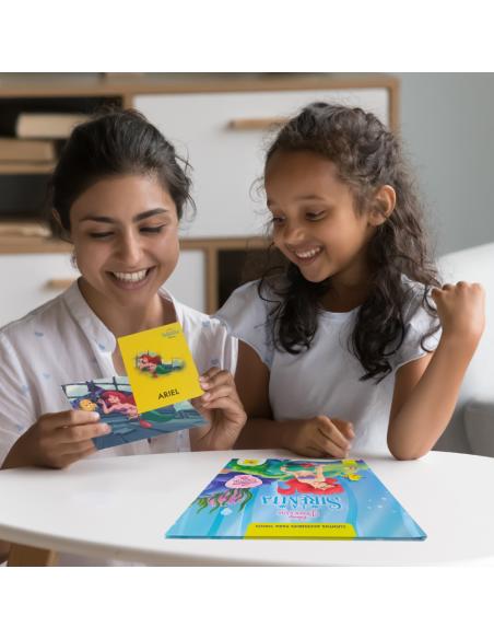 Cuento con pictogramas en mayúscula Disney: La Sirenita