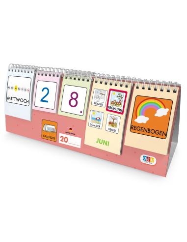 Calendario Infantil con Pictogramas GEU