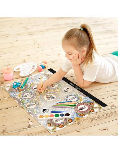 Princesas Disney. Mandalas para colorear más...