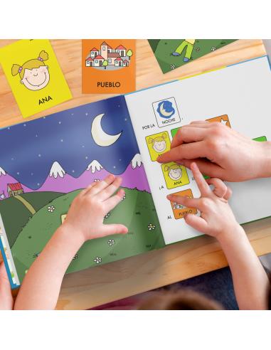 Ana va al pueblo · Cuento con pictogramas