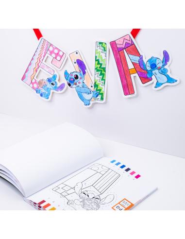 Kit Pintar por Números Stitch: Libro para...