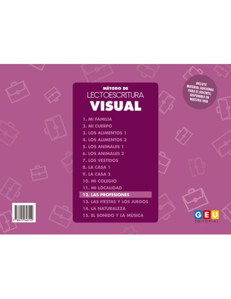 Método de lectoescritura visual 12. Las profesiones
