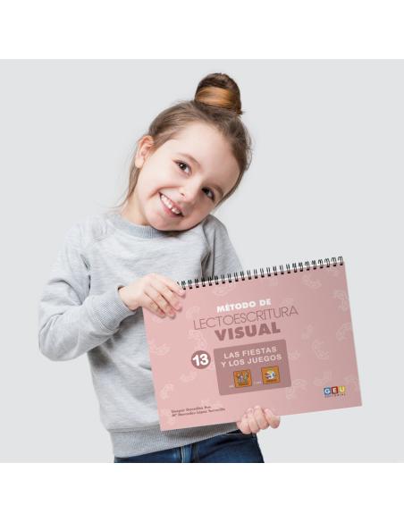 Método de lectoescritura visual 13. Las fiestas y los juegos