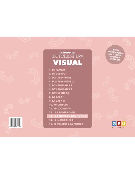 Método de lectoescritura visual 13. Las fiestas y los juegos