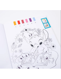 Libro para Pintar por números Lilo y Stitch. Libros de... 2