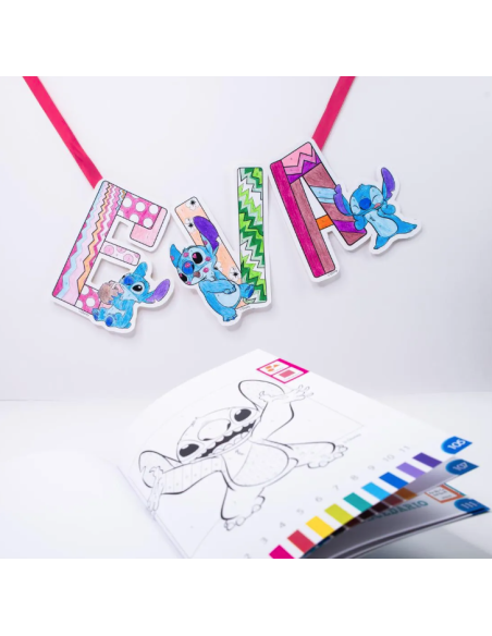 Libro para Pintar por números Lilo y Stitch. Libros de dibujo para  Manualidades niños y adultos para calmar y relaja