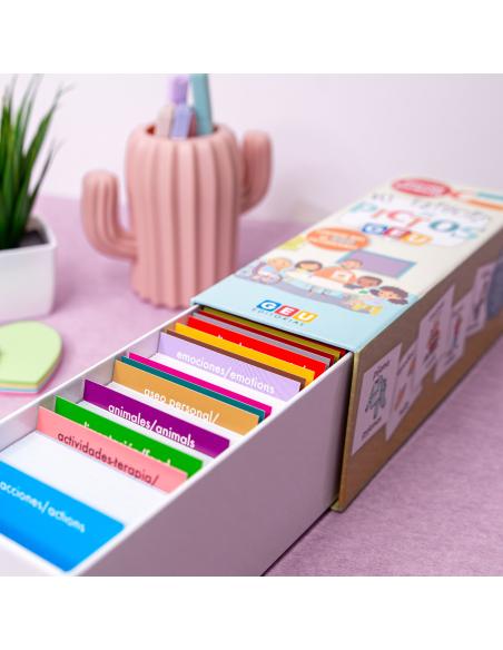 Mi estuche de pictos bilingüe Español / Inglés