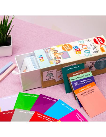 Mi estuche de pictos bilingüe Español / Inglés