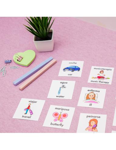 Mi estuche de pictos bilingüe Español / Inglés