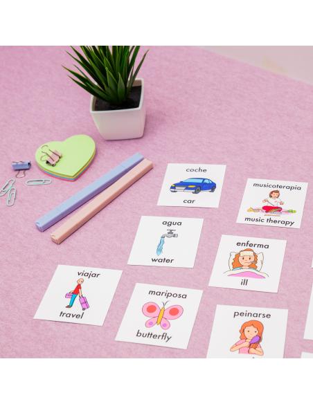 Mi estuche de pictos bilingüe Español / Inglés