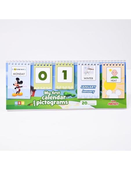 Mi primer calendario Disney en inglés