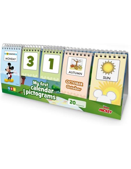 Calendario Sobremesa Infantil único, diseñado para educar y entretener a los más pequeños.