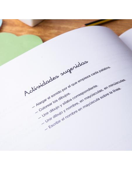 El caminito de las letras · Cuaderno 2 · Pauta destacada 6 mm