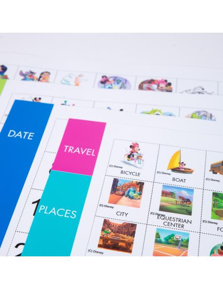 STITCH. Planificador diario por la ruta visual en inglés