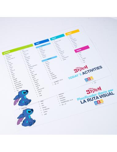 STITCH. Planificador diario por la ruta visual...