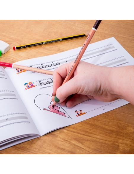 El caminito de las letras · Cuaderno 3 · Pauta destacada 6 mm