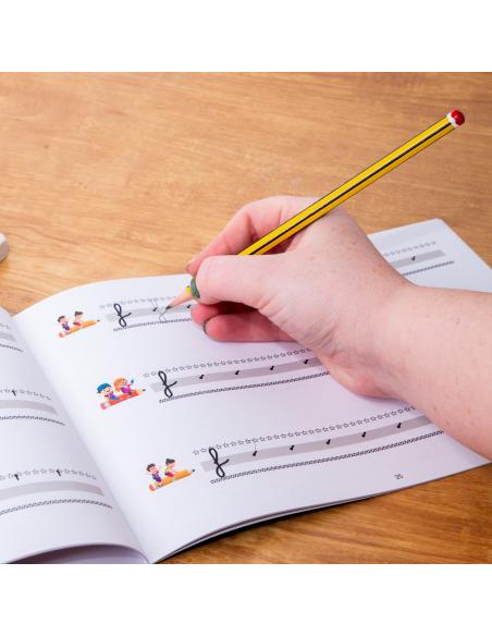 El caminito de las letras · Cuaderno 3 · Pauta destacada 6 mm