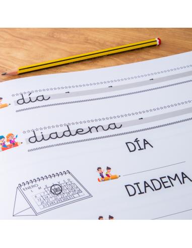 El caminito de las letras · Cuaderno 3 · Pauta...