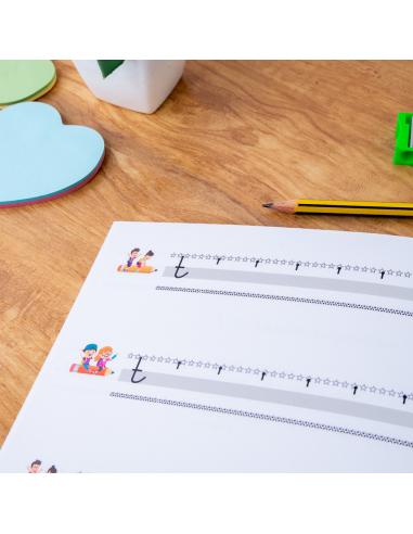 El caminito de las letras · Cuaderno 3 · Pauta...