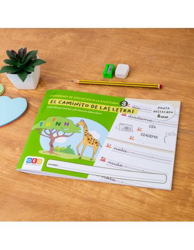 El caminito de las letras · Cuaderno 3 · Pauta...