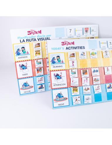 STITCH. Planificador diario por la ruta visual