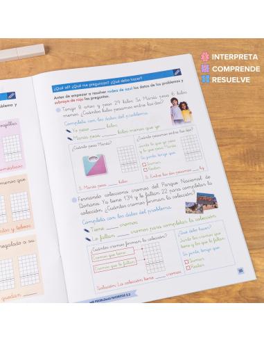 Pack problemas de matemáticas para primaria 2