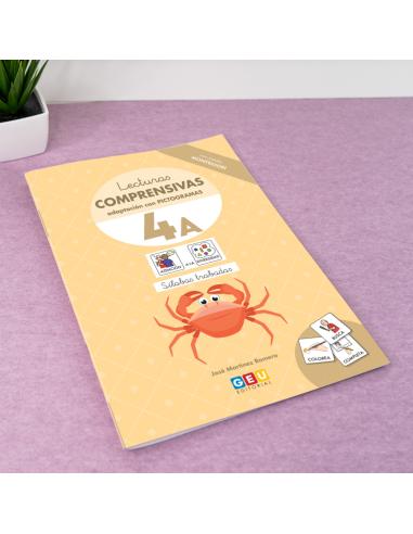 Lecturas comprensivas 4A. Leo sílabas trabadas....