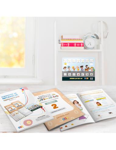 Pack cuadernos de refuerzo de matemáticas,...