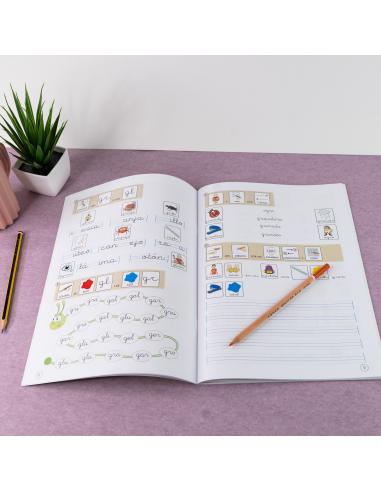 Lecturas comprensivas 4B. Leo sílabas trabadas....