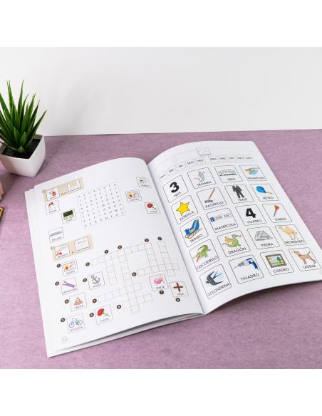 Lecturas comprensivas 4B. Leo sílabas trabadas. Adaptación con pictogramas