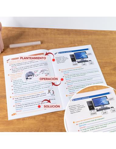 Pack problemas de matemáticas para primaria 5