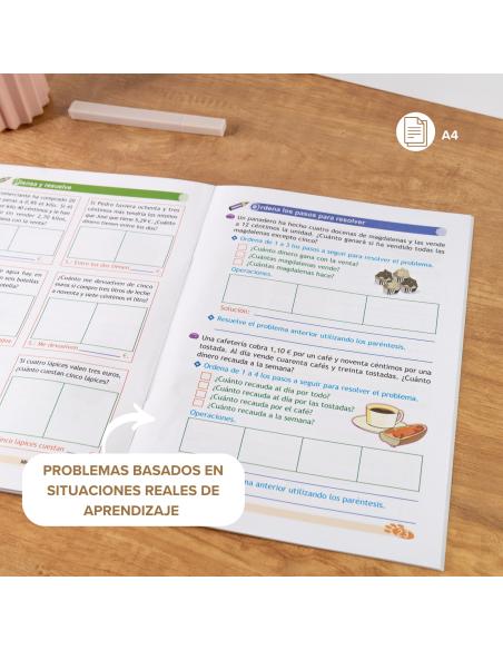 Pack problemas de matemáticas para primaria 5