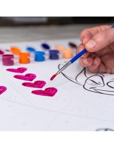 Pintar por números - Lienzo Stitch