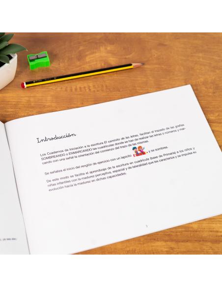 El caminito de las letras · Cuaderno 2 · Cuadrícula destacada 6 mm