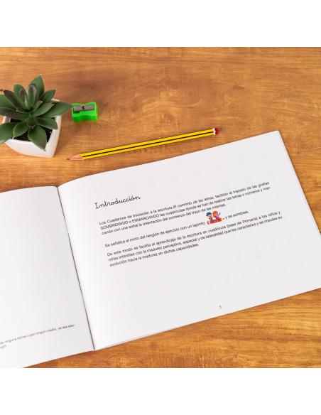 El caminito de las letras · Cuaderno 3 · Cuadrícula destacada 6 mm