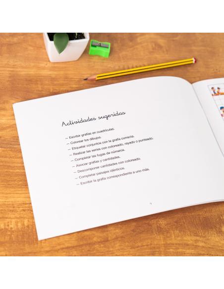 El caminito de las letras · Cuaderno 5 · Cuadrícula destacada 6 mm