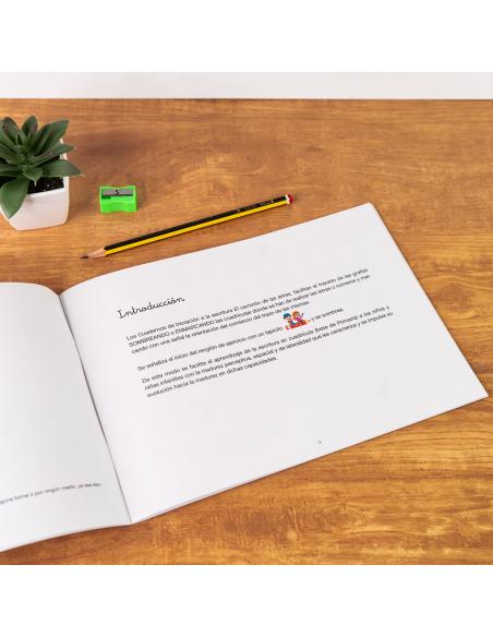 El caminito de las letras · Cuaderno 6 · Cuadrícula destacada 6 mm