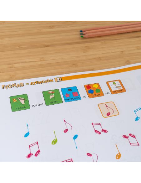 Fichas de atención con pictogramas 2