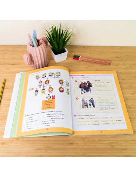 Español entre Amigos nivel A1 – Curso 1. El método divertido y eficaz para que los niños aprendan español como lengua extranjera