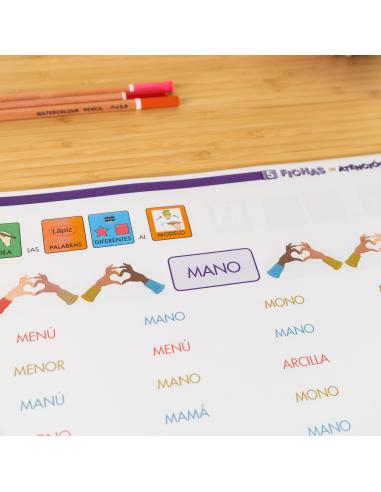 Fichas de atención con pictogramas 5