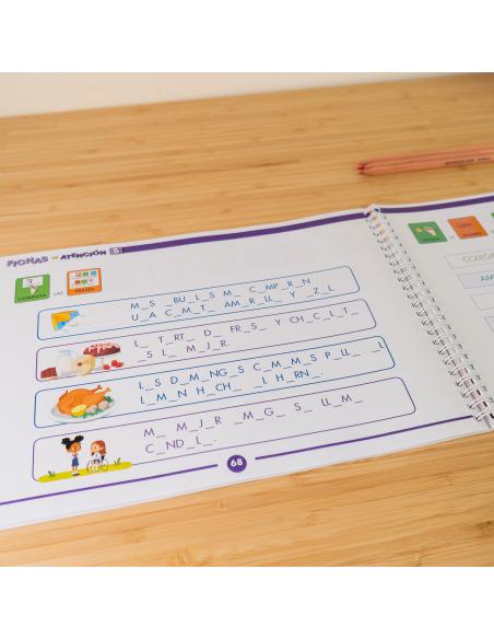 Fichas de atención con pictogramas 5