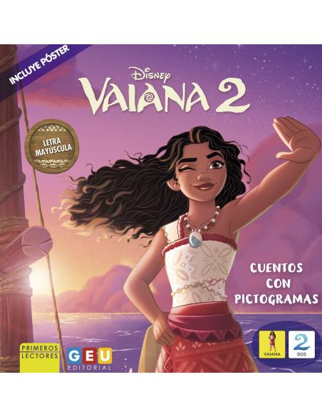 Vaiana 2 - Cuento con Pictogramas en Letra Mayúscula