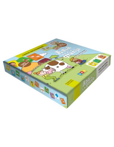 Ana va a la granja · Cuento con pictogramas