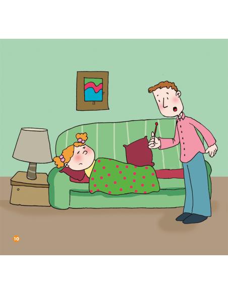 Ana está enferma · Cuento con pictogramas