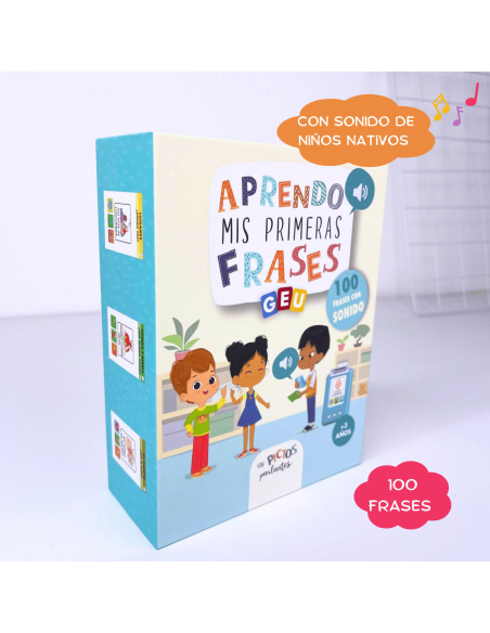 Aprendo mis primeras frases - con voces reales de niños