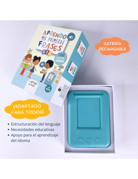 Aprendo mis primeras frases - con voces reales de niños