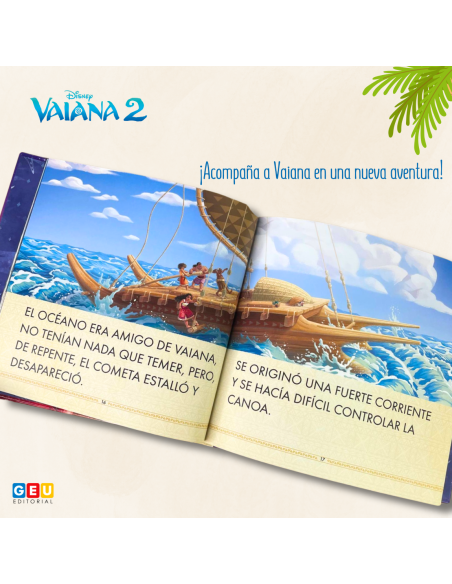 Vaiana 2 cuento con lectura facilitada
