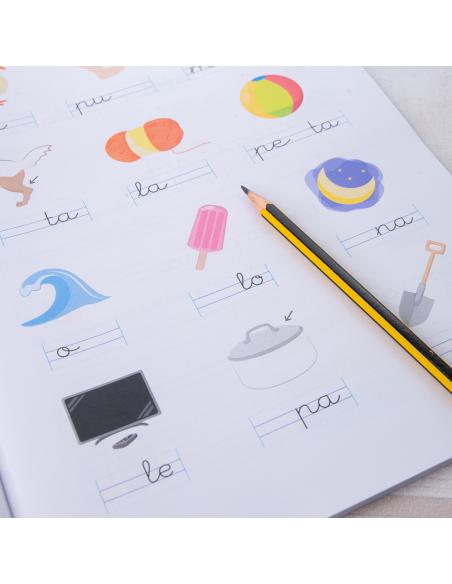 Lecturas comprensivas 1. Leo sílabas directas 1. Pauta montessori