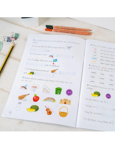 Lecturas comprensivas 3. Leo sílabas inversas....