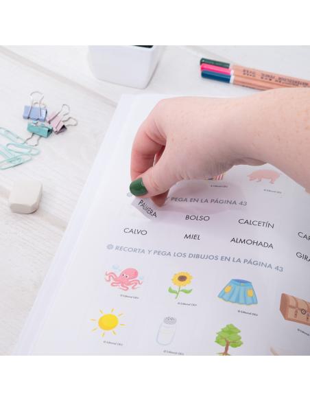 Lecturas comprensivas 3. Leo sílabas inversas. Letra mayúscula